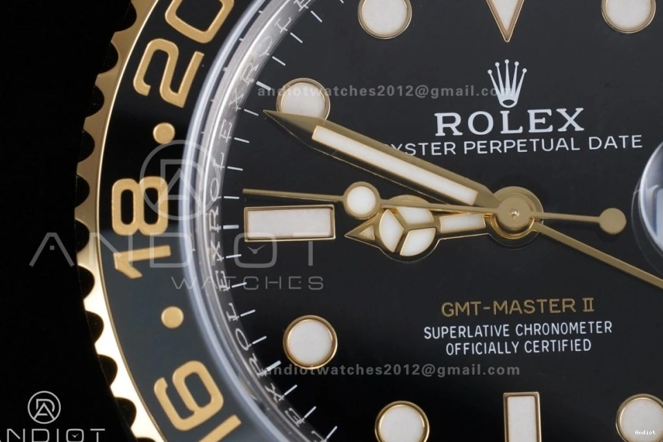 Edition 126713 YG SS Bracelet GRNR Best Dial SH3285 New Black GMT-Master ARF Super on (Gain Clone II CHS 1:1 Weight) 0510